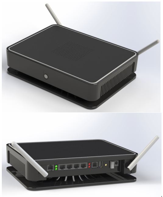 Wi Fi Router With Optional Stand